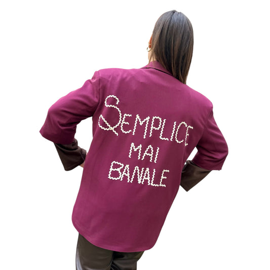 GIACCA MAI BANALE